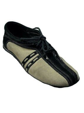 David Tate Womens Suede & Leather Lace-Up Shoes